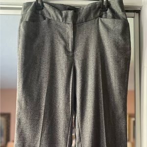 Nice Rafaella Charcoal & Black Tweed Trousers size 12